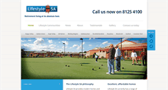 Desktop Screenshot of lifestylesa.com.au